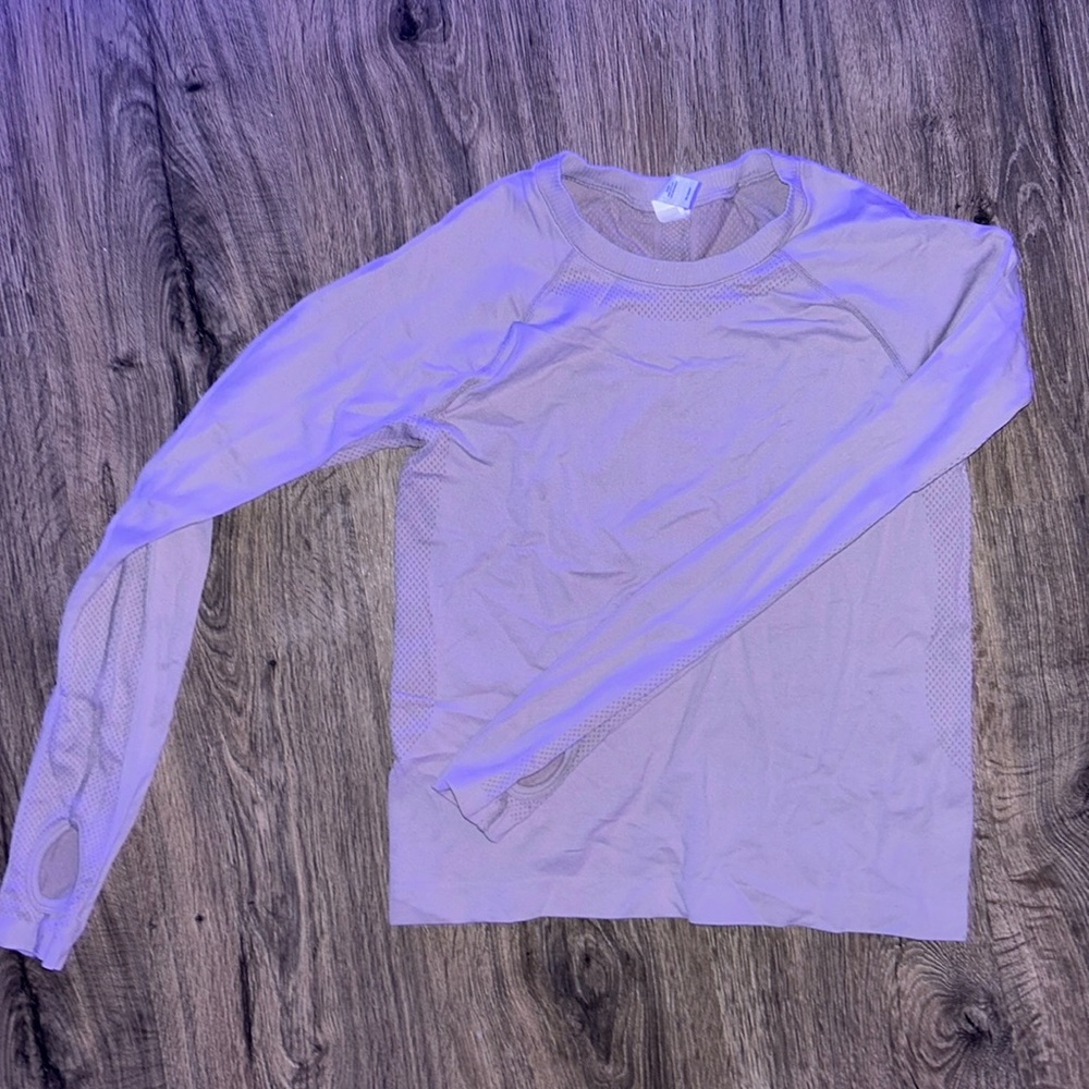 yogalicous lux purple top